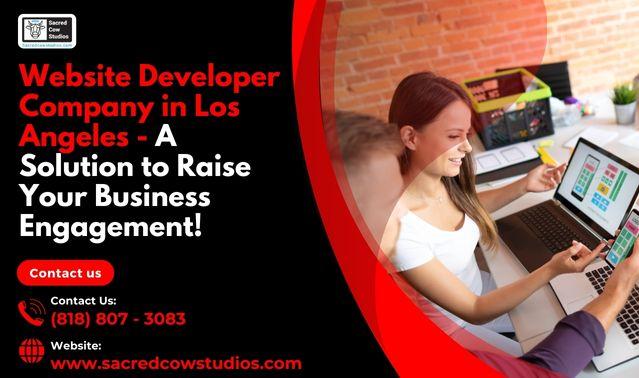 Website Developer Company in Los Angeles – A Solution to Raise Your Business Engagement!